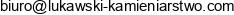 Ryszard Lukawski Zaklad Budowlano Kamieniarski Produkcyjno Uslugowy Email address