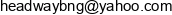 Headway Bng Email address