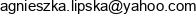 Agnieszka Lipska Email address