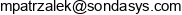 Sondasys Email address