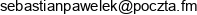 Sebastian Pawelek Email address