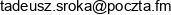 Firma Marketingowa Akors Tadeusz Sroka Adres e-mail