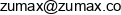 Zumax Co Email 1