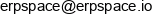 Erpspace Adres e-mail