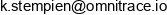Omnitrace Poludnie Email address