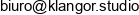 Klangor Studio Email address