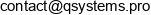Qsystems Pro Email address