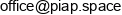 Piap Space Adres e-mail
