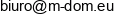 M Dom Inwestycje Email address