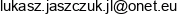 Jl Project Lukasz Jaszczuk Adres e-mail