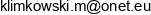 Maciej Klimkowski Informa Email address