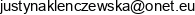 Hexe Justyna Klenczewska Email address
