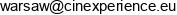 Cinexperience Email address