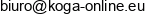 Koga Online Email address