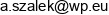 1 Artur Szalek 2 Prokaps Artur Szalek Wspolnik Spolki Cywilnej 3 Artmar Artur Szalek Wspolnik Spolki Cywilnej 4 Skalar Artur Szalek Wspolnik Spolki Cywilnej Email address