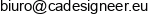 Cadesigner Engineering Email address