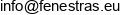 Fenestras Email address