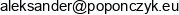 H2gen Aleksander Poponczyk Email address