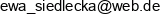 Ewa Siedlecka Karczewski Email address