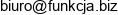 Funkcja Adres e-mail Funkcja Adres e-mail