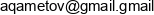 Aghamatov Email address