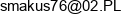 Sklep Spozywczo Cukierniczy Smakus Agnieszka Banach Email address