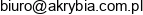 Akrybia Adres e-mail
