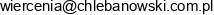Wiercenia I Ciecia Chlebanowski Email address