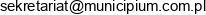 Miedzykomunalna Municipium Email address