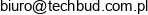 Przedsiebiorstwo Budowlane Techbud Email address
