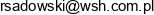 Wsh Adres e-mail