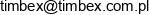 Przedsiebiorstwo Produkcyjno Handlowe Timbex Email 1
