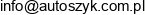 Auto Szyk Jerzy Wesolowski Lucja Wesolowska Email address