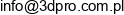3d Pro Email address