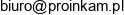 Proinkam Adres e-mail