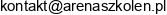 Arena Szkolen Adres e-mail