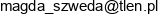 Dr N Wet Magdalena Szweda Email address