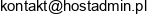 Hostadmin Pl Uslugi Informatyczne Jakub Chmielewski Email address