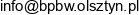 Biuro Projektow Bpbw Adres e-mail