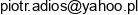 Hapex Piotr Hudyma Email address