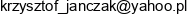 Krzysztof Janczak Email address