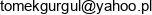 F H U P Tom Bruk Tomasz Gurgul Adres e-mail