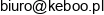 Keboo Email address