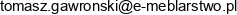 E Meblarstwo Dr Inz Tomasz Gawronski Email address