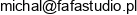 Fafa Studio Michal Blotko Email address