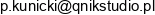 Qnikstudio Pawel Kunicki Email address