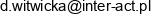 Interact Dorota Witwicka Email address