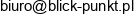 Blick Punkt Adres e-mail