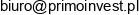 Primo Invest Adres e-mail
