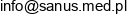 Sanus Szpital Specjalistyczny Adres e-mail
